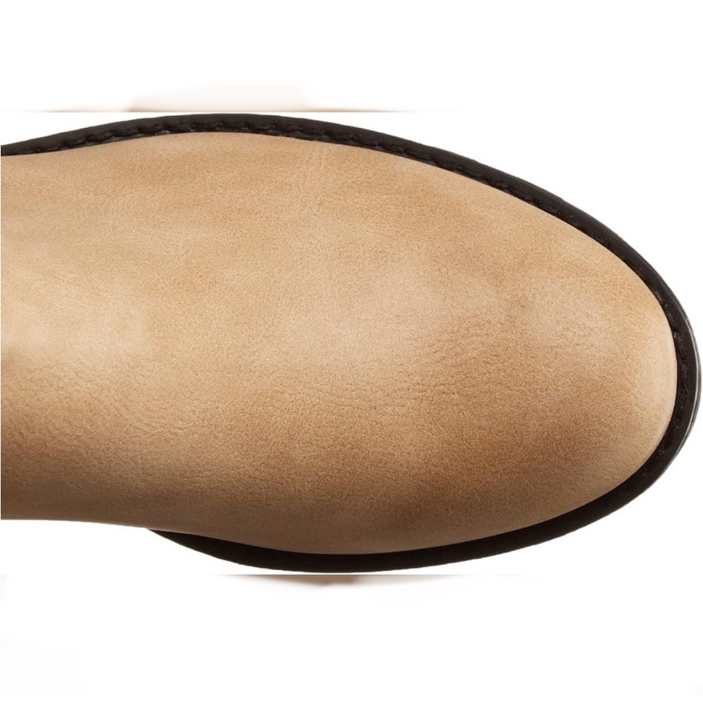 Dirty Laundry Women Tan Manifest Over the Knee Lug Sole Chunky Heel Boot Size 11 - Picture 4 of 11